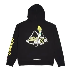 Sudadera con capucha Chrome Hearts Black Matty Concept