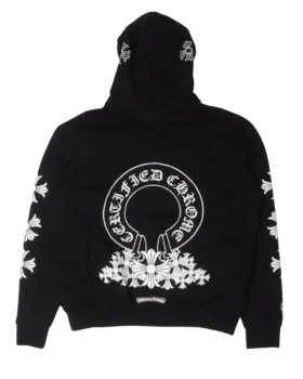 Sudadera con capucha Chrome Hearts certificada por Drake