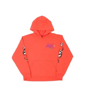 Sudadera con capucha Chrome Hearts Hearts Matty Boy Brain roja