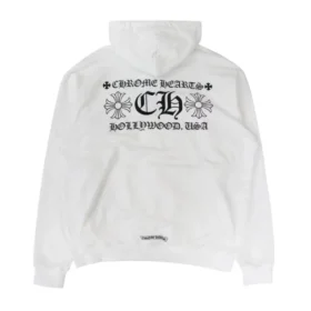Sudadera con capucha Chrome Hearts Hollywood Patchwork