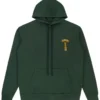 Sudadera con capucha Chrome Hearts T Bar verde/dorado Sudadera con capucha Chrome Hearts T Bar verde/dorado
