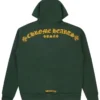 Sudadera con capucha Chrome Hearts T Bar verde/dorado Sudadera con capucha Chrome Hearts T Bar verde/dorado