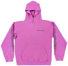 Sudadera con capucha Chrome Hearts X Matty Boy Web en morado
