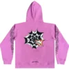 Sudadera con capucha Chrome Hearts X Matty Boy Web en morado Sudadera con capucha Chrome Hearts X Matty Boy Web en morado