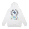 Sudadera con capucha unisex inspirada en la moda urbana de Chrome Hearts