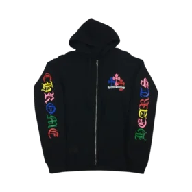 Sudadera con capucha y cremallera «CH Script Multicolor Cross Cemetery» Sudadera con capucha y cremallera «CH Script Multicolor Cross Cemetery»