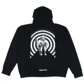 Sudadera con capucha y cremallera Chrome Hearts Foti Harris Teeter Space Black Suit
