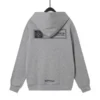 Sudadera con capucha y cremallera Chrome Hearts Grey Cross Floral