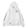 Sudadera con capucha y cremallera Chrome Hearts Los Angeles