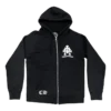 Sudadera con capucha y cremallera con el logotipo de la triple cruz de Chrome Hearts
