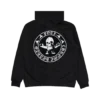 Sudadera con capucha y cremallera con el logotipo del círculo esquelético de CH Foti Sudadera con capucha y cremallera con el logotipo del círculo esquelético de CH Foti