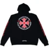 Sudadera con capucha y cremallera cruzada Chrome Hearts Made in Hollywood Plus Sudadera con capucha y cremallera cruzada Chrome Hearts Made in Hollywood Plus