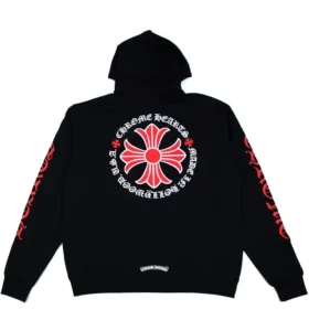 Sudadera con capucha y cremallera cruzada Chrome Hearts Made in Hollywood Plus