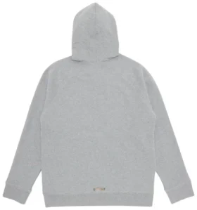Sudadera con capucha y cremallera cruzada de triple cuero de Chrome Hearts