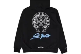 Sudadera con capucha y cremallera exclusiva de Chrome Hearts St. Barth