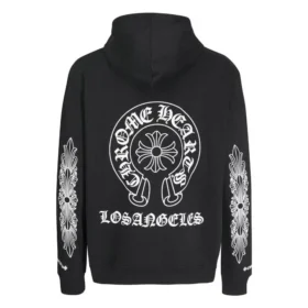 Sudadera con capucha y herradura exclusiva de Chrome Hearts Malibú