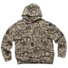 Sudadera con capucha y logotipo variado de Chrome Hearts Sudadera con capucha y logotipo variado de Chrome Hearts