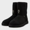 Uggs negros de Chrome Hearts Uggs negros de Chrome Hearts