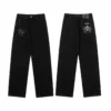 Vaqueros Chrome Heart negros Vaqueros Chrome Heart negros