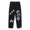 Vaqueros Chrome Hearts con Cross Patches Multi Cross Vaqueros Chrome Hearts con Cross Patches Multi Cross