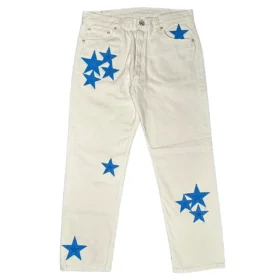 Vaqueros Chrome Hearts con parche de estrella
