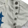 Vaqueros Chrome Hearts con parche de estrella