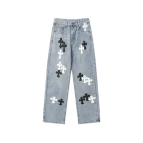 Vaqueros Chrome Hearts Vintage Aged