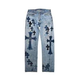 Vaqueros con cruz de Chrome Hearts