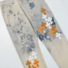 Vaqueros de denim teñidos con la técnica tie-dye de Chrome Hearts St Barth