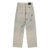 Vaqueros de denim teñidos con la técnica tie-dye de Chrome Hearts St Barth