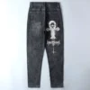 Vaqueros inspirados en Chrome Hearts Vaqueros inspirados en Chrome Hearts