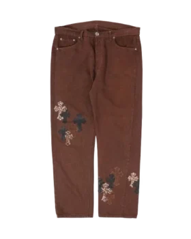 Vaqueros Levi’s con Cross Patch de Chrome Hearts para la NYFW
