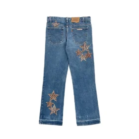 Vaqueros Levi’s con parche de estrella de Chrome Hearts – Azules