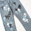 Vaqueros Levi’s Hearts cian estilo Chrome