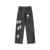 Vaqueros negros Chrome Hearts X Levi’s