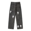 Vaqueros negros Chrome Hearts X Levi’s