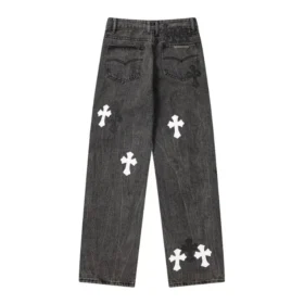 Vaqueros negros Chrome Hearts X Levi’s