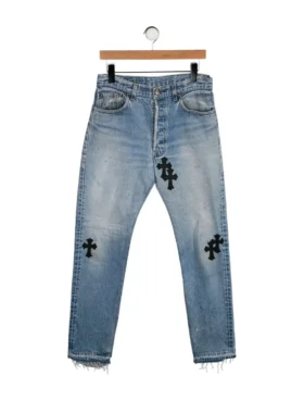 Vaqueros pitillo Chrome Hearts