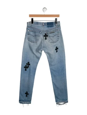 Vaqueros pitillo Chrome Hearts
