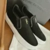 Zapatillas Slip-on Chrome Hearts Dagger de pelo de caballo